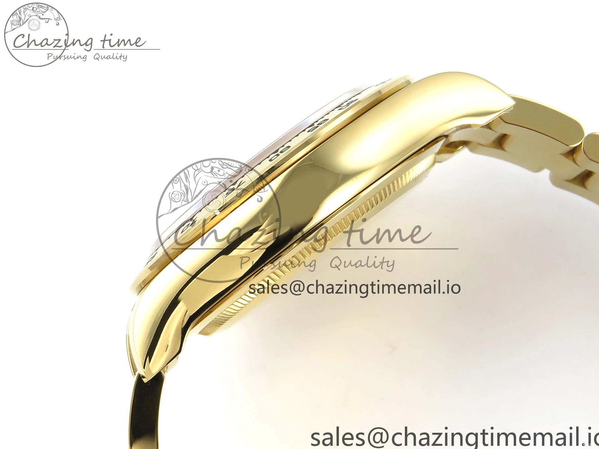 MiroTime 0305 TimelessDesign Daytona 126508 APSF 1:1 Best Edition Black Dial on YG Braclet SH 742